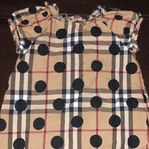 Burberry 6 month infant dress worn ONCE